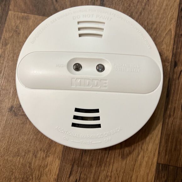 KIDDE SMOKE ALARM DETECTOR PI9010 SINGLE STATION ALARM PHOTOELECTRIC IONIZATION - Picture 2 of 7